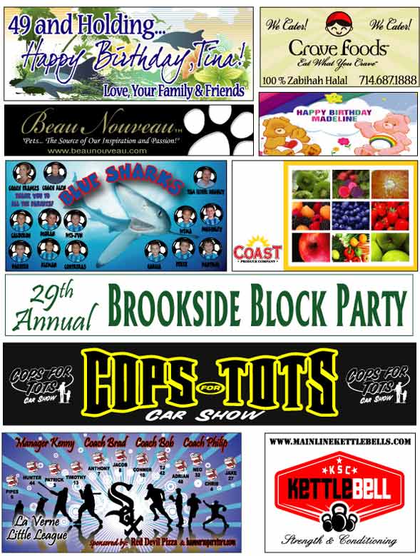Sample Banners
